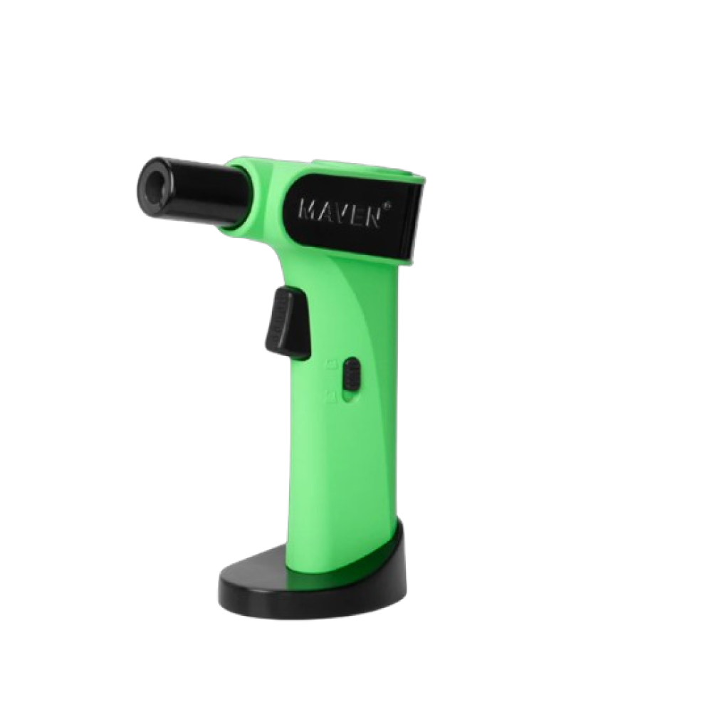 Maven Night torch lighter with powerful windproof jet flame, durable construction, and reliable ignition for everyday and outdoor use.