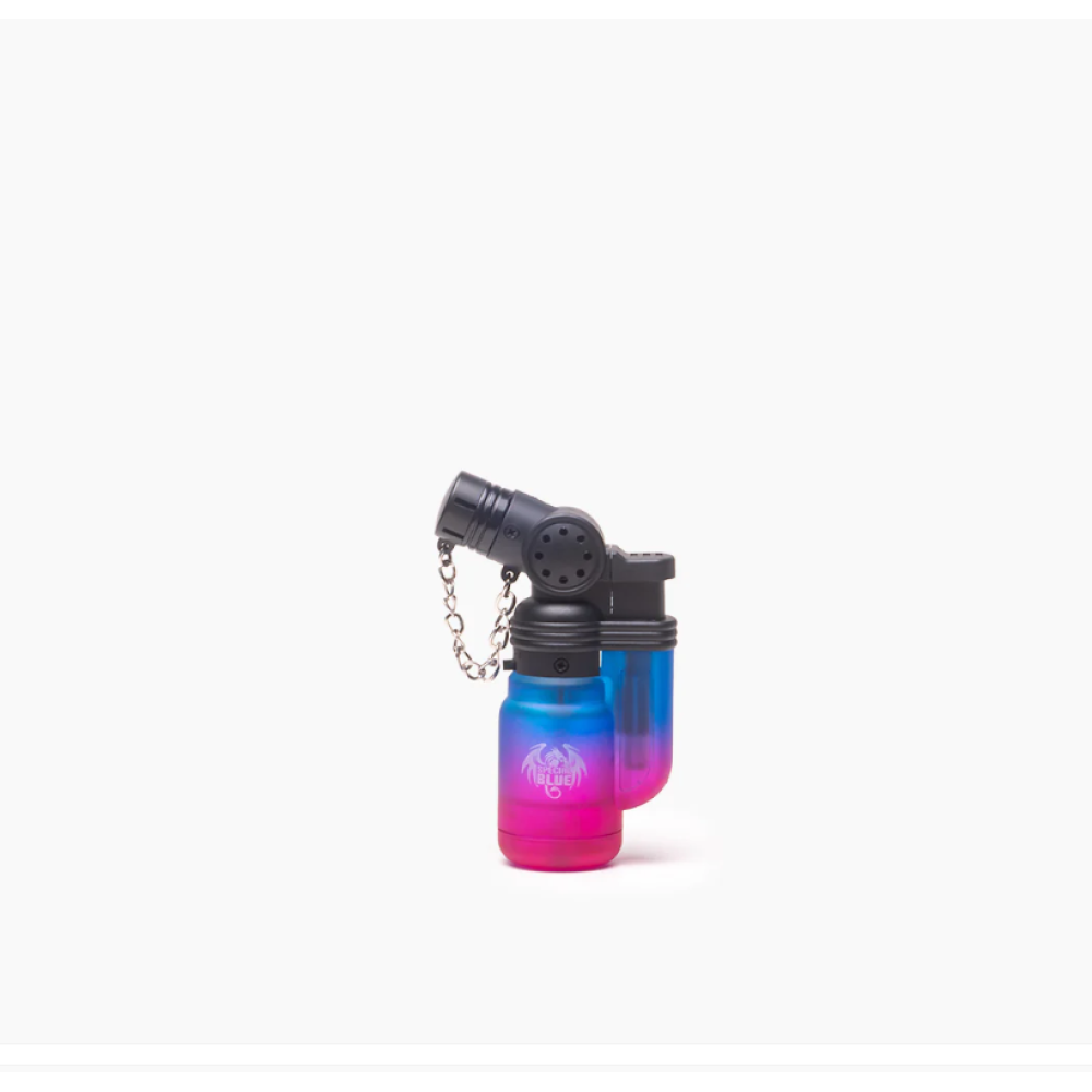 Special Blue Mini Ombre Clear Lighter 20 Pack featuring a stylish gradient transparent design, dependable ignition, and compact everyday-use construction.