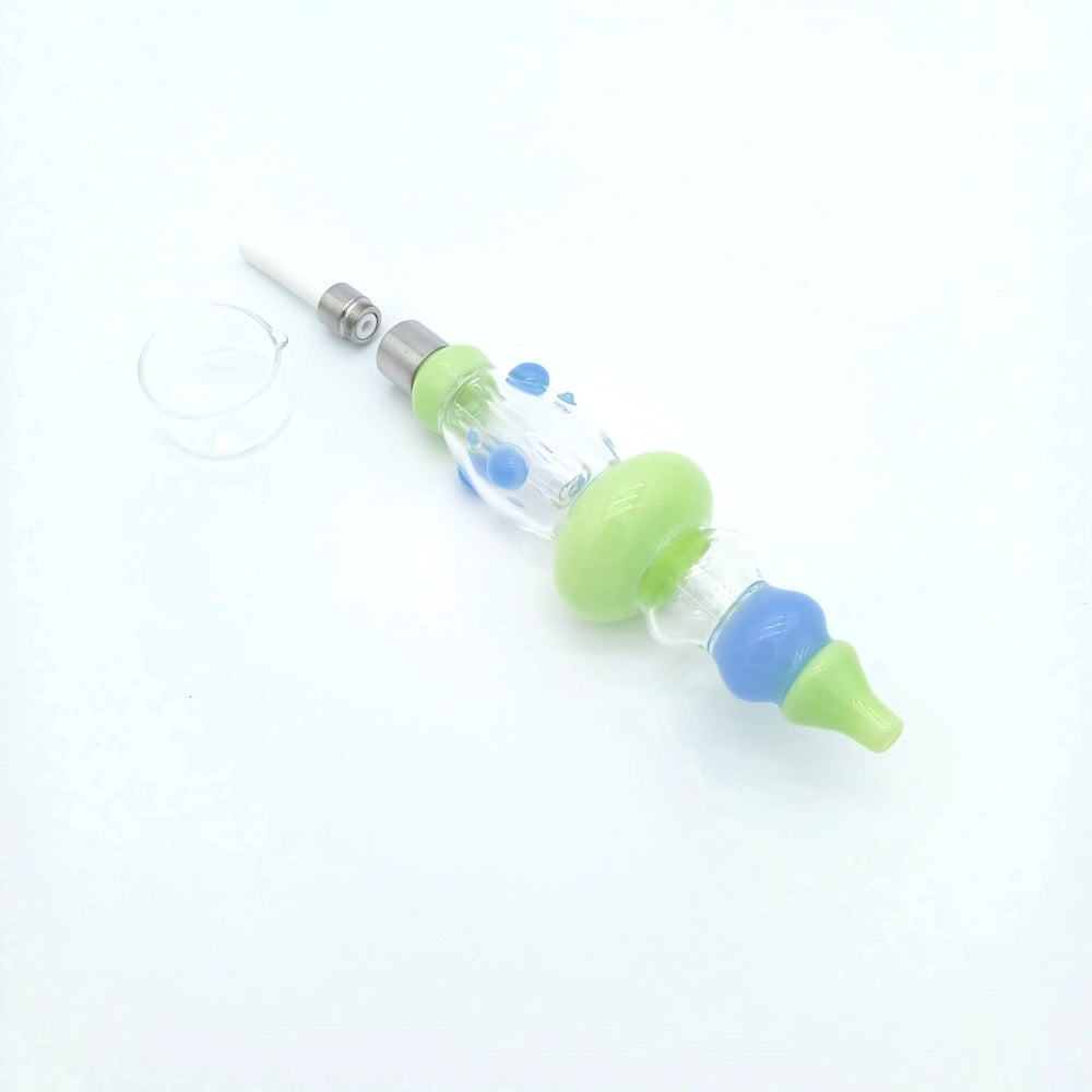 New color NC kit with ceramic screw tip durable dab kit heat resistant design for smooth heating stable handling and reliable performance