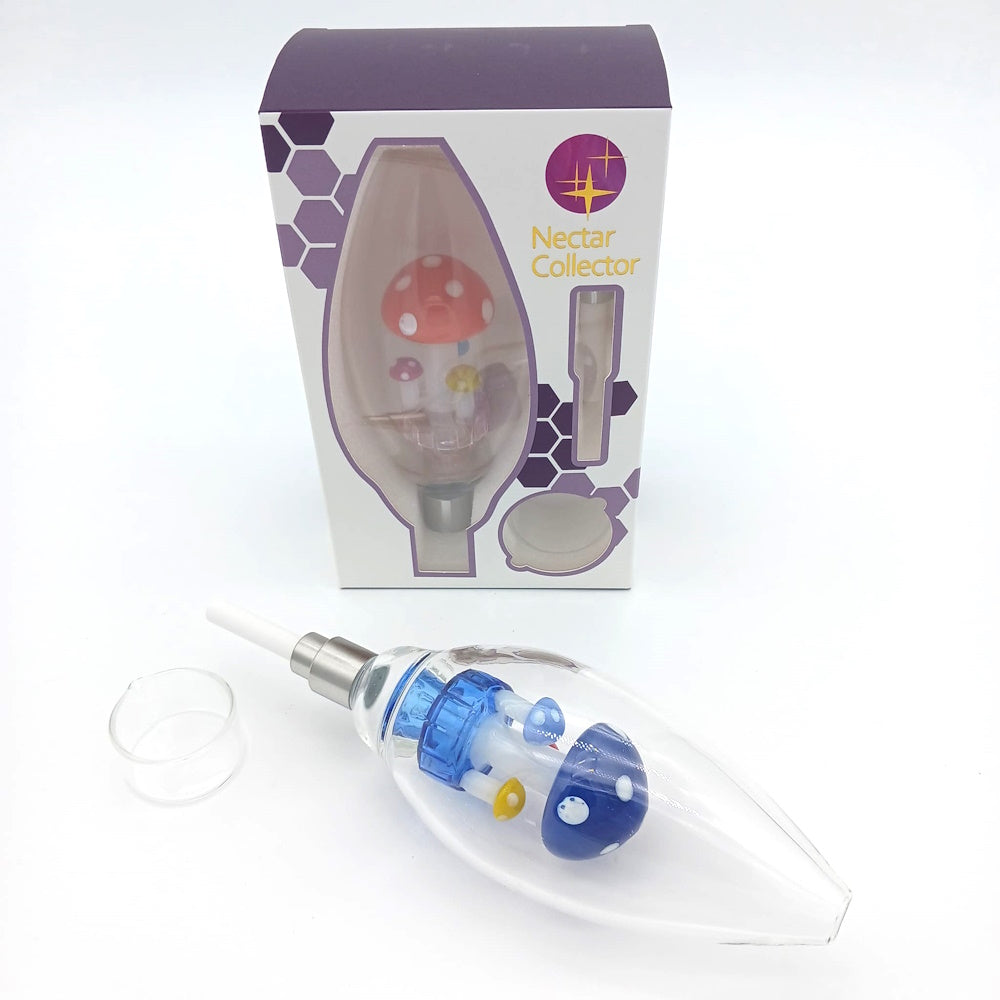 Oval shape NC kit with mushroom design ceramic nail durable heat resistant dab kit for smooth heating stable use and reliable performance