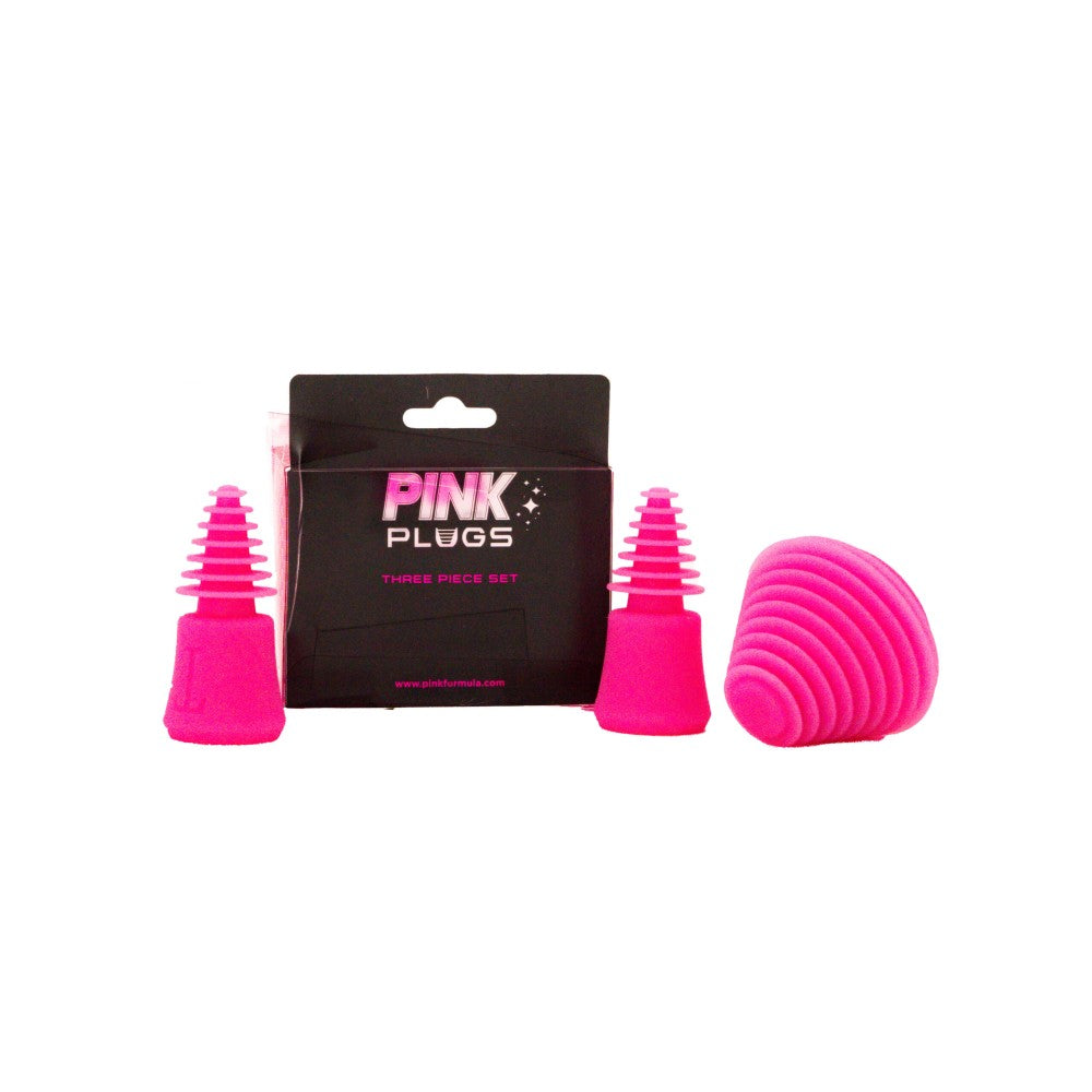 Pink Formula Cleaning Plugs 3pc Set durable reusable cleaning accessories for pipes help block and protect during deep cleaning and maintenance use.