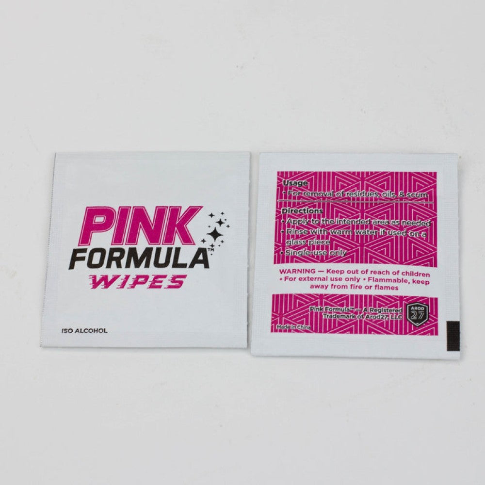Pink Formula Wipes hygienic cleaning pack for quick surface cleaning soft durable wipes for daily use portable and easy-to-use cleaning solution.