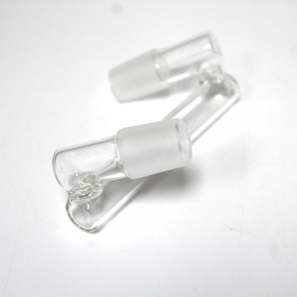 Premium drop down sidecar glass accessory for stable and customizable rig configuration.