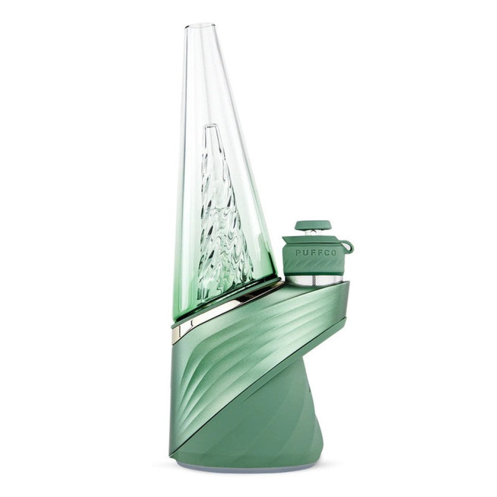 Puffco Peak Pro Flourish limited edition vaporizer with premium design, advanced heating system, and smooth vapor performance in a portable smart device.