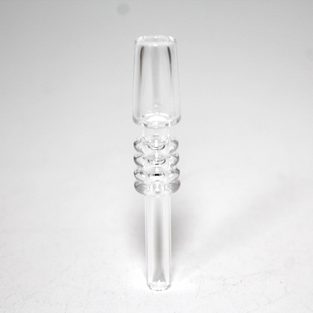 Quartz nail tip for nectar collector, heat resistant replacement tip designed for smooth dabbing and efficient vaporization of concentrates