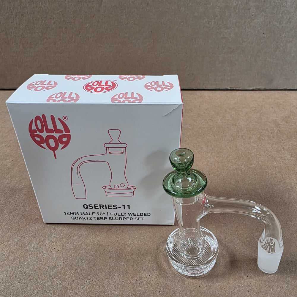 Quartz banger trep slurper set fully welded