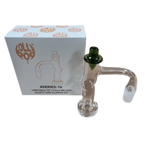 Quartz terp zig zag slurper kit fully welded vapor