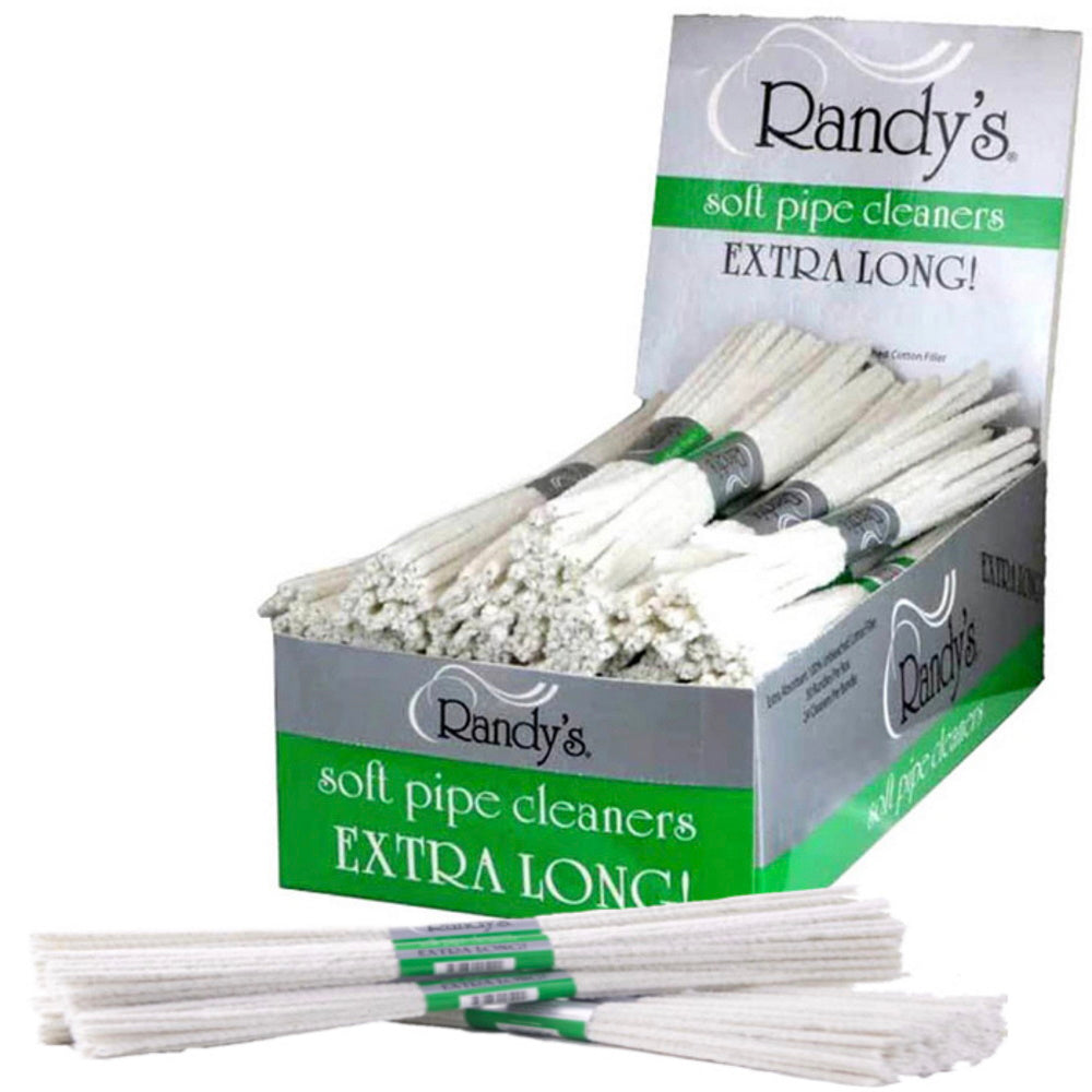 Randy’s Extra Long Soft Pipe Cleaner 30 Bundle Per Box flexible deep cleaning tool for pipes and accessories soft durable and easy to use cleaning sticks.