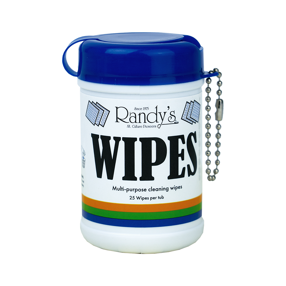 Randy’s Wipes 25pc 12pk multi-pack cleaning wipes for quick surface cleaning and maintenance portable disposable hygienic cleaning solution.