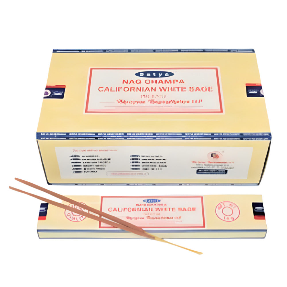 Original Satya Sai Baba incense sticks multipack featuring 15g x 12 boxes, natural aroma, and traditional hand-rolled design.