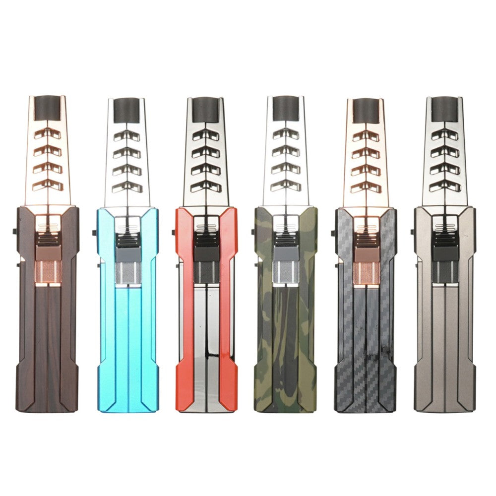 Scorch Torch 61640 standing pencil torch with holder, durable metal body, stable design and strong flame output for reliable everyday use.