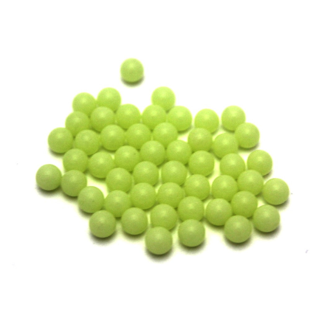 Terp pearls set glowing in the dark for efficient vapor circulation and smooth performance.