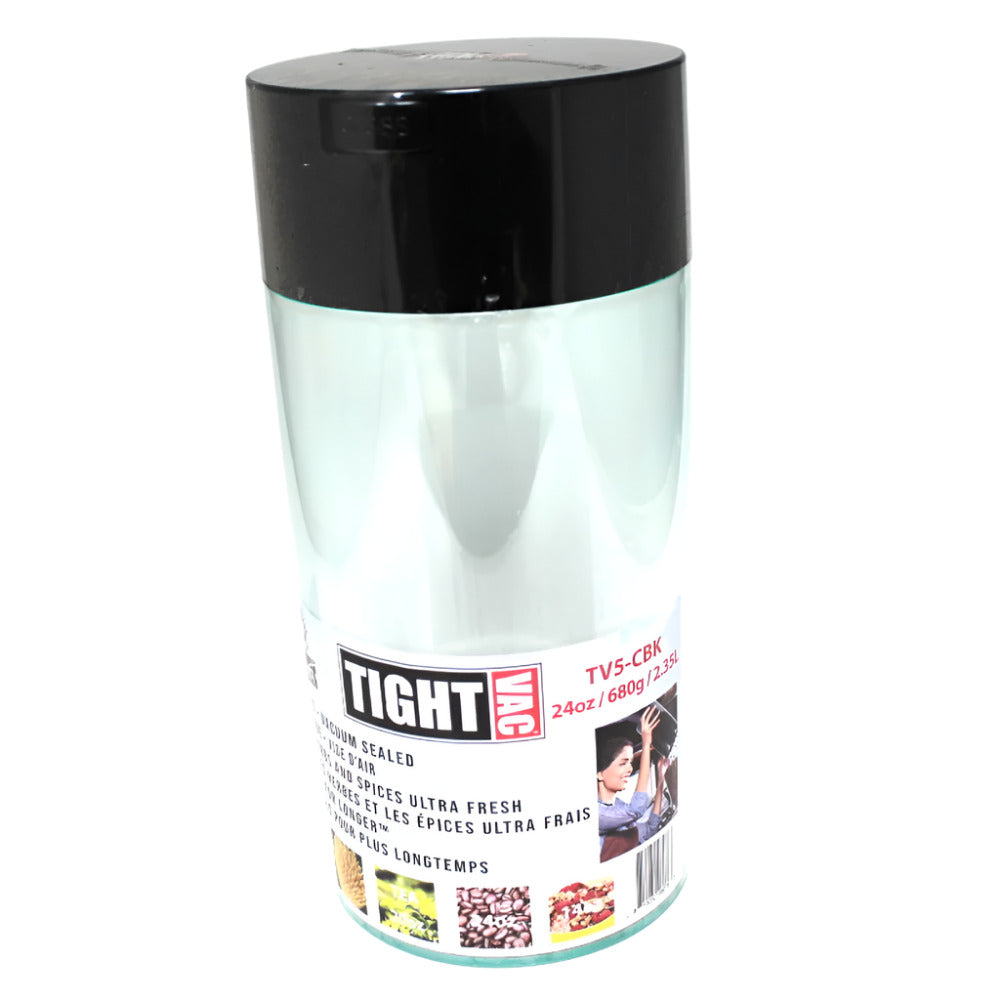 24 oz TV5 airtight storage jar 2.35 liter assorted color with secure lid, durable body, and moisture-proof sealing for long-lasting storage.