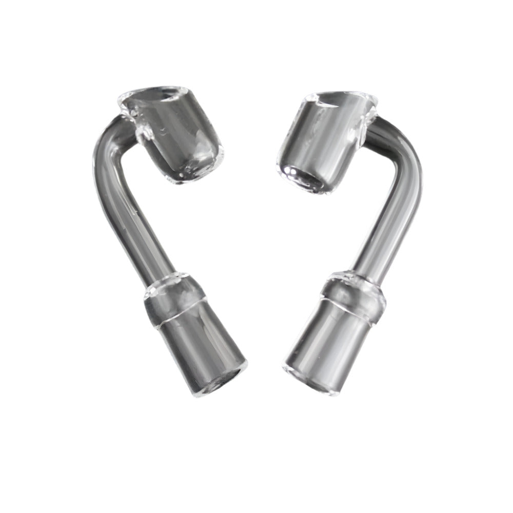 10MM Female Domeless Quartz Banger Nail durable heat resistant quartz accessory for glass on glass rigs fast heating and easy cleaning use.