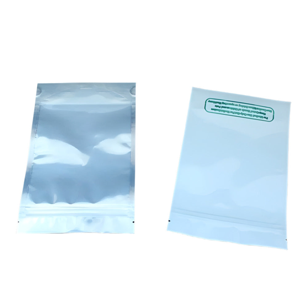 1/2 oz S 5×8 Mylar bags, durable heat-sealable storage pouches with moisture and odor resistance for secure packaging and long-lasting freshness.