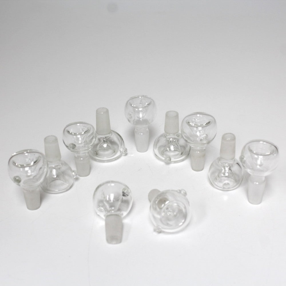 14 MM Round Shape Male Clear Bowl G-G