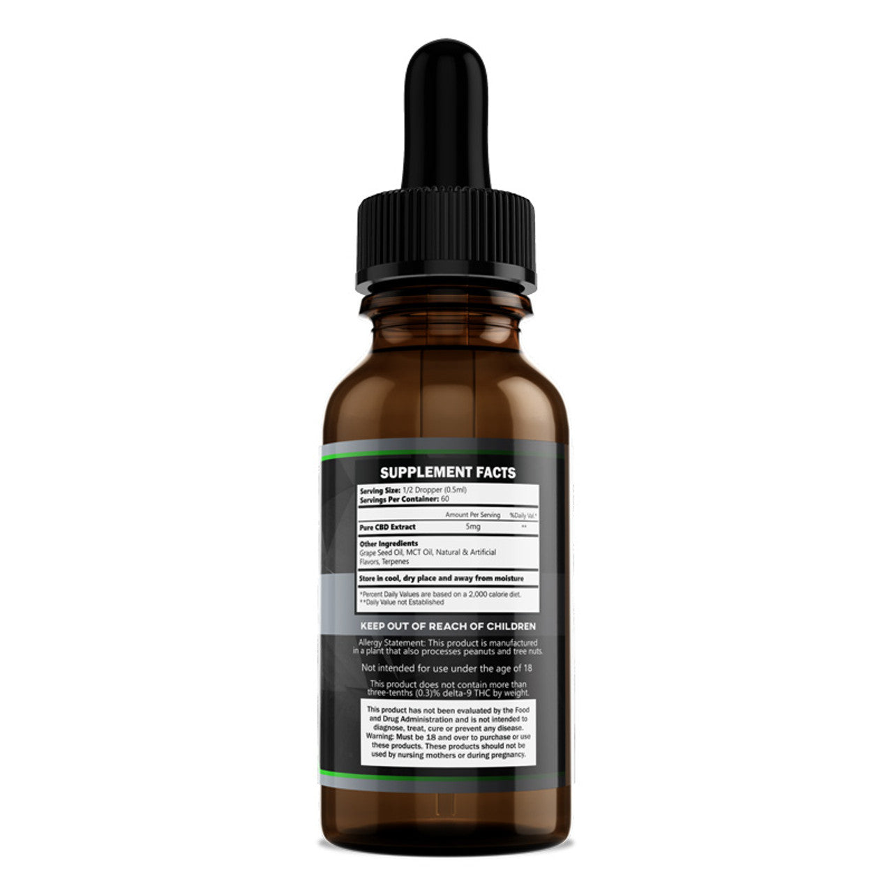 300mg CBD Tincture Oil - CBD295