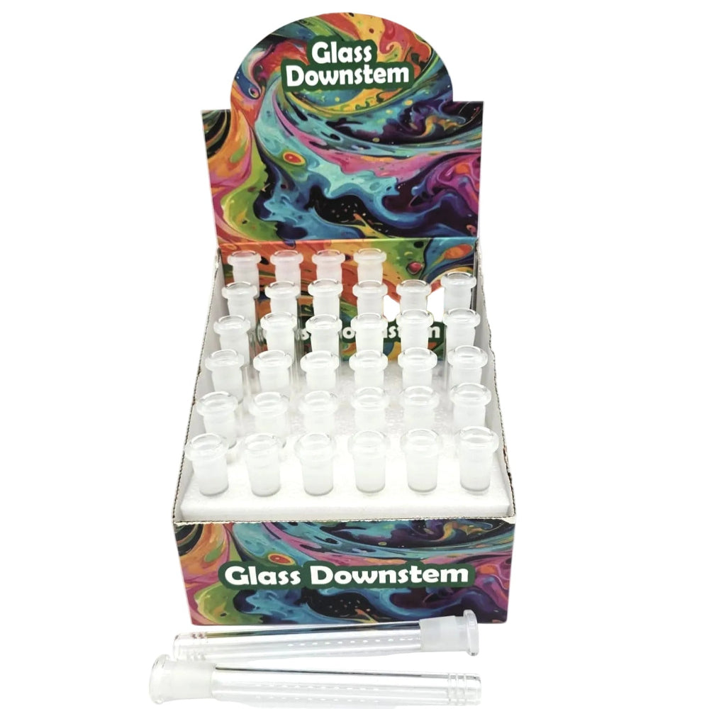 Downstem 36 pcs in box packaging for smoking pipe accessories and spare parts