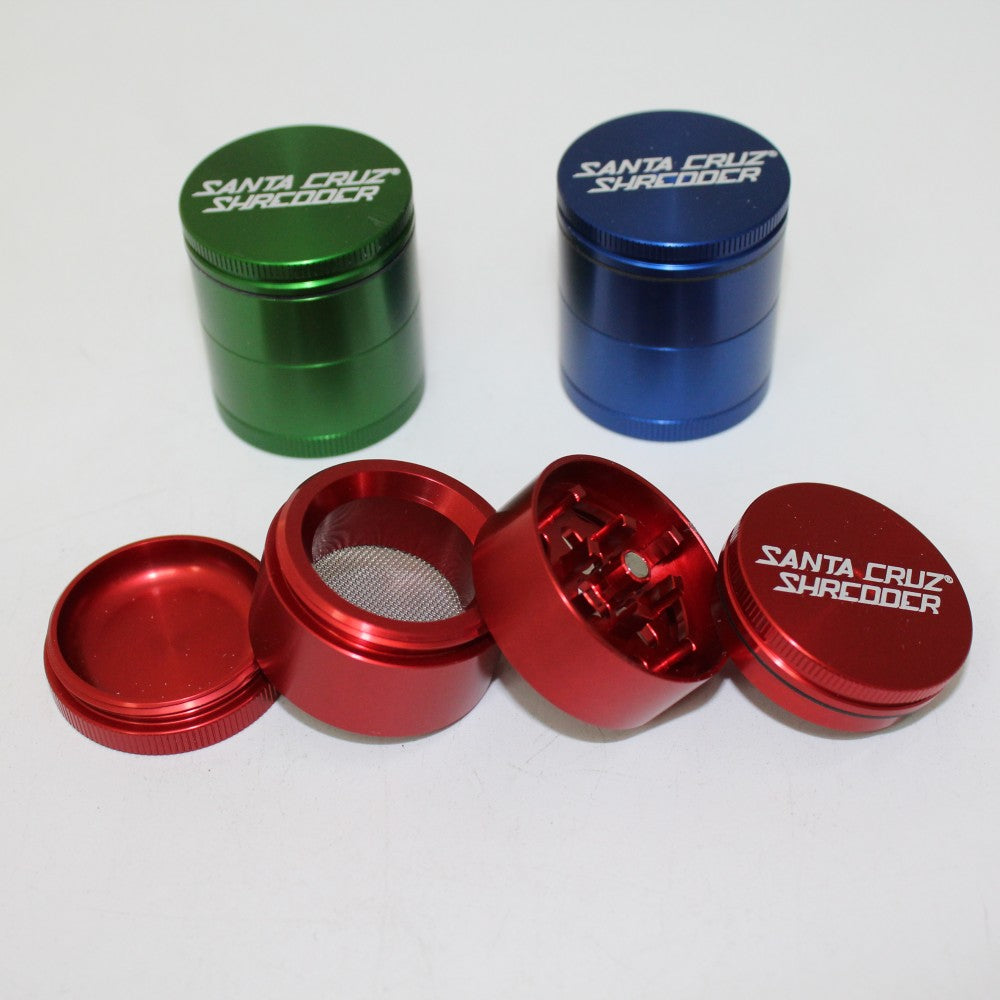 4 Part Santa Cruz Shredder Aluminium Grinder Small Size