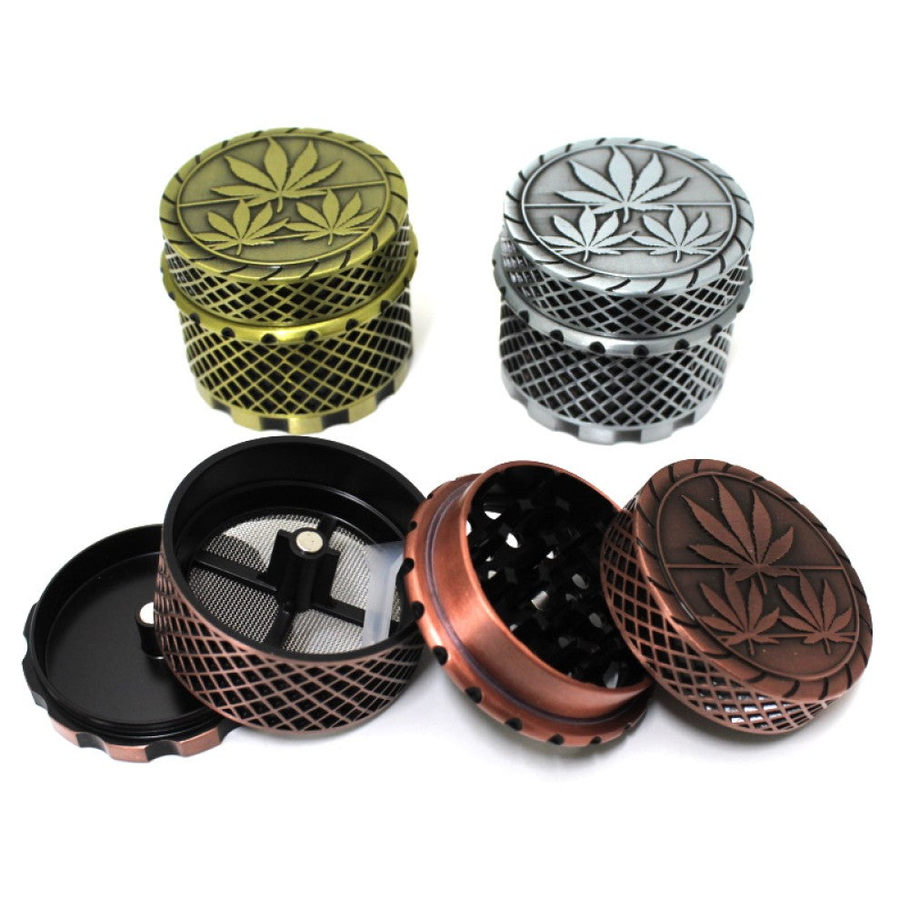 4 Part Top Design Art Heavy Duty Grinder 56 MM