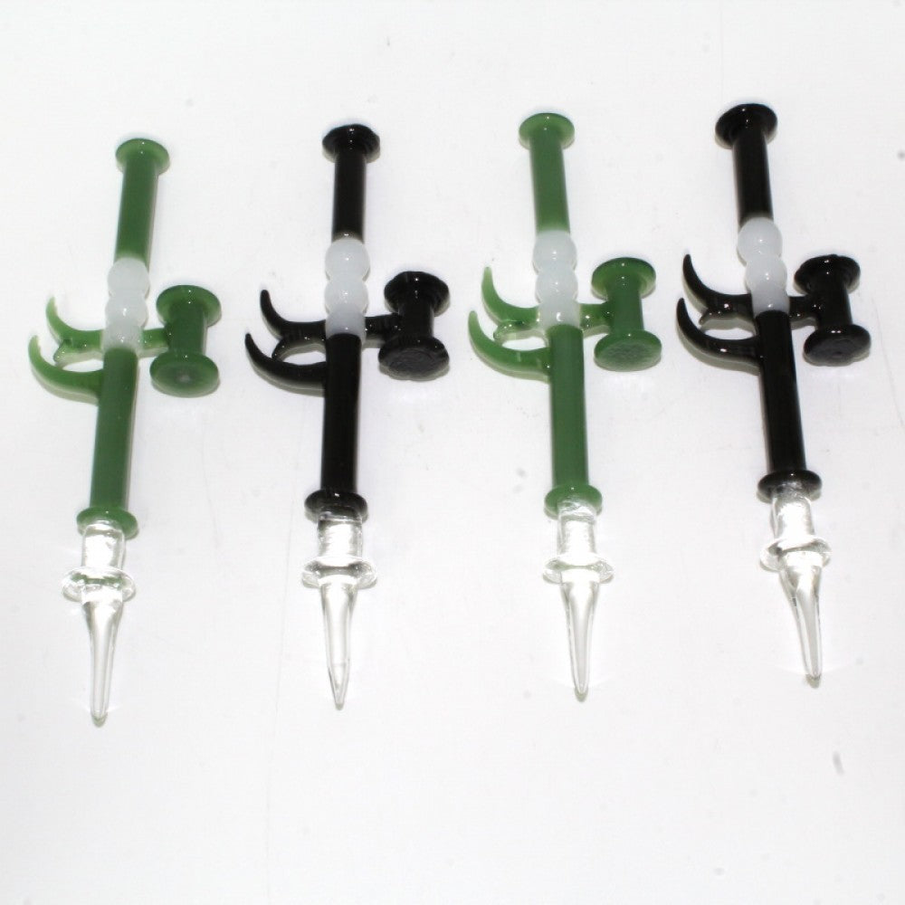 5.5'' Rifle Shape Design Glass Dab Tool