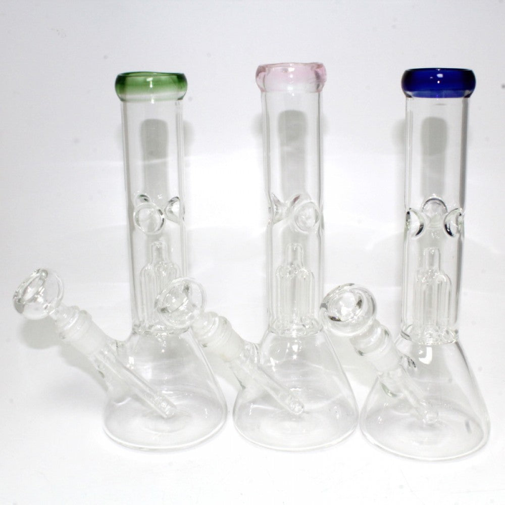 10'' Beaker With Tree Percolator Water Pipe G-G