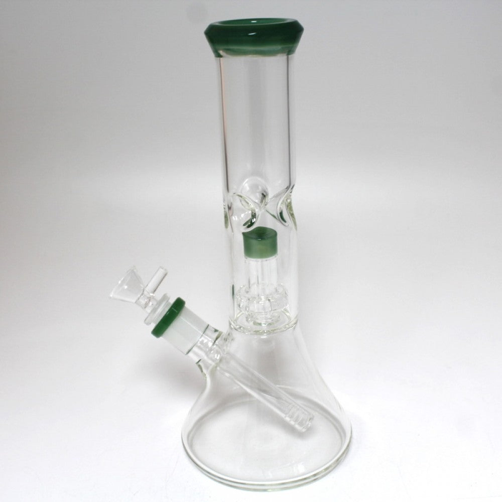 11'' Beaker With Dom Design Percolator Water Pipe G-G