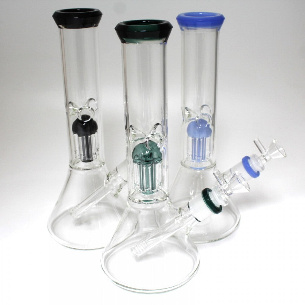 11'' Beaker With Tree Percolator Water Pipe G-G