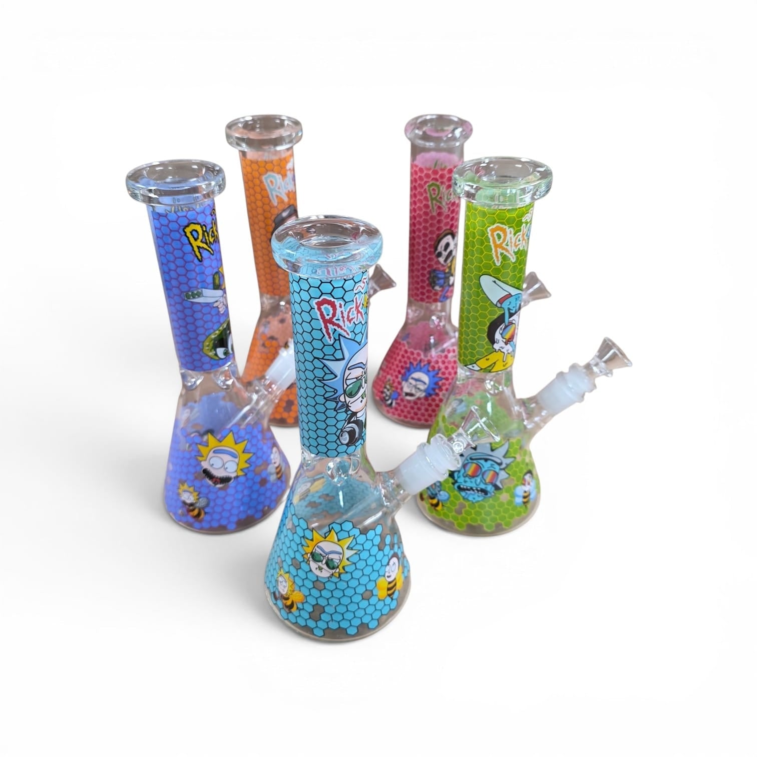Honey Comb Art Design Water Pipe