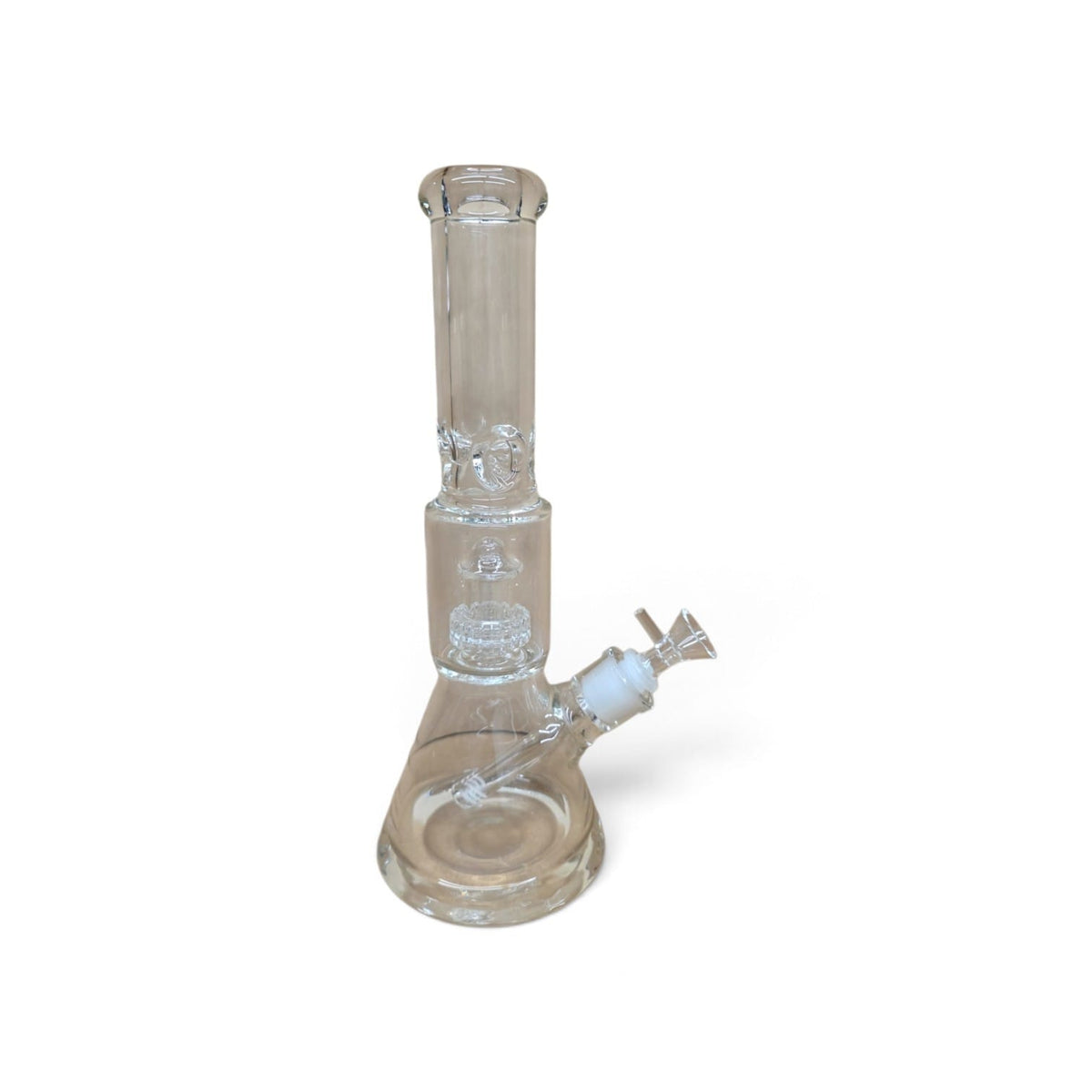 14'' Heavy Beaker W/ Shower Head Percolator Water Pipe G-G