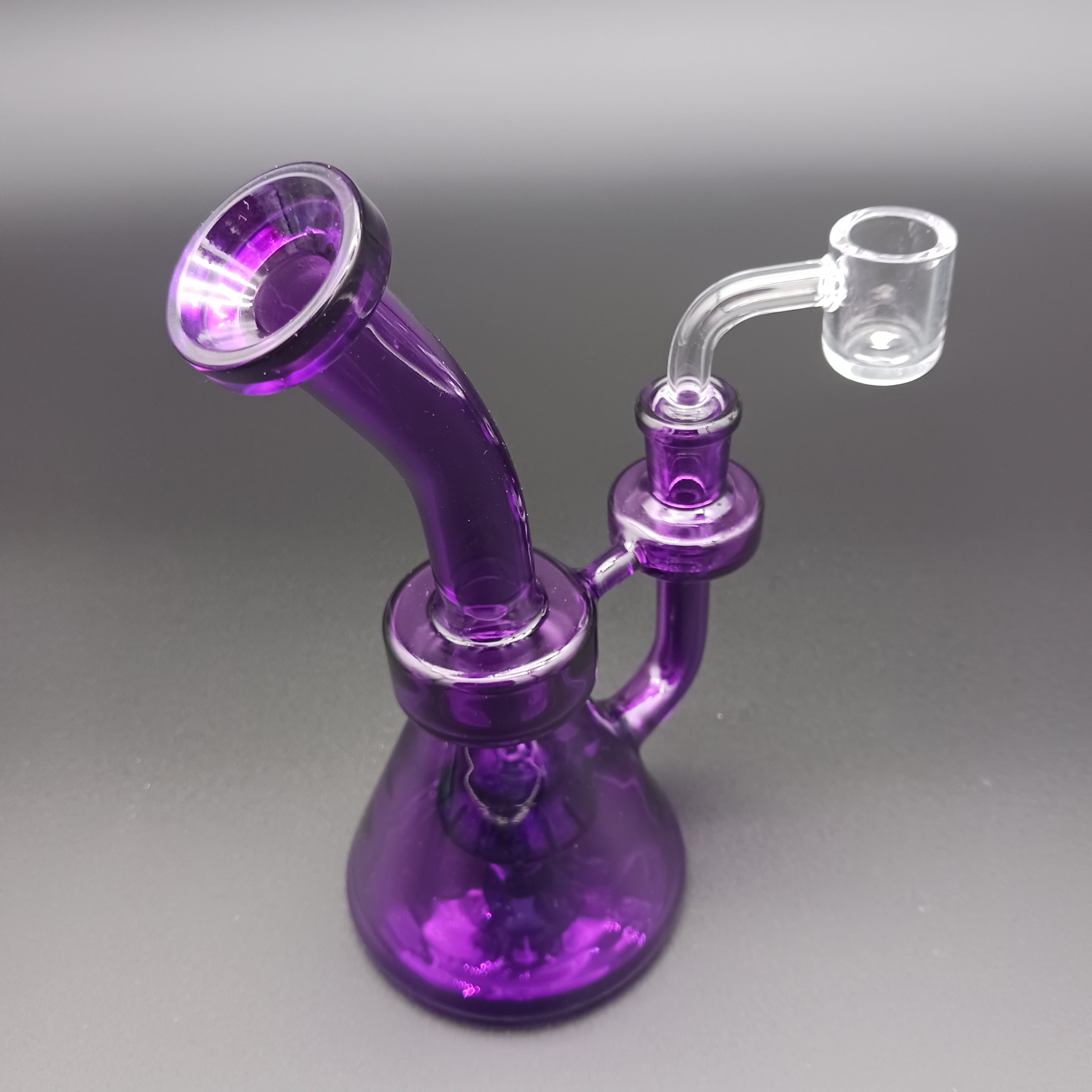 6" Bent Color full Water Pipe g-g