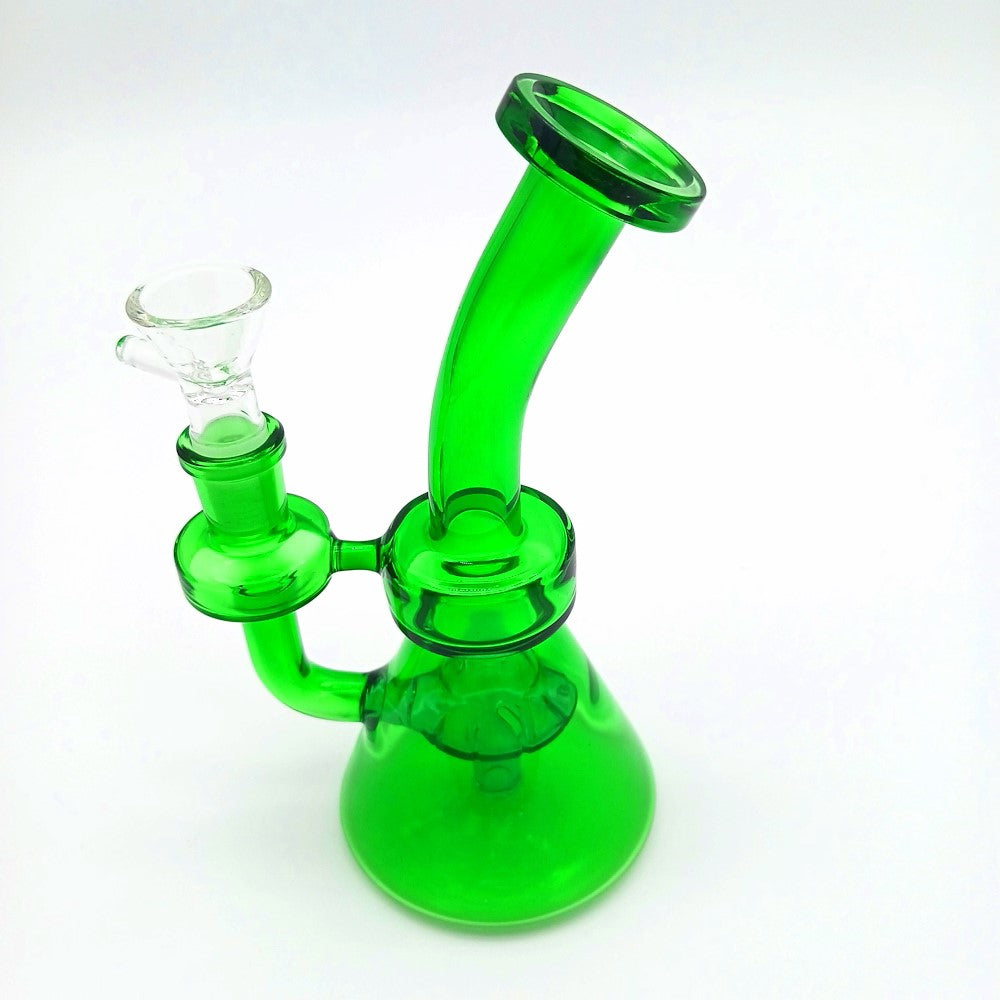 6" Bent Color full Water Pipe g-g