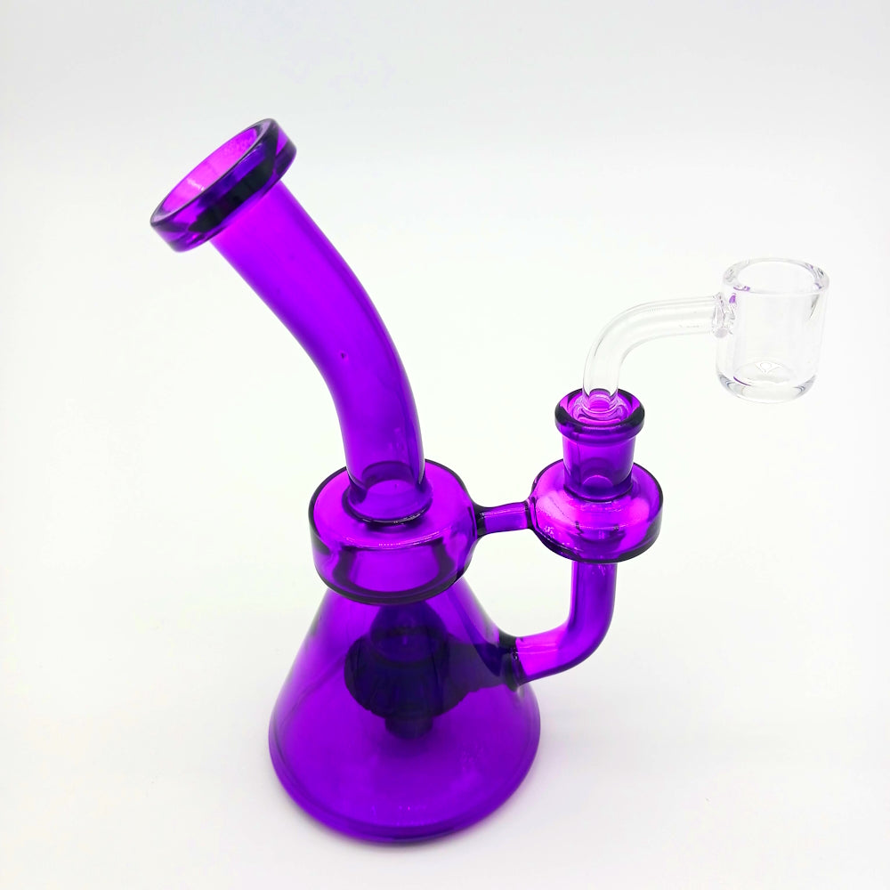 6" Bent Color full Water Pipe g-g