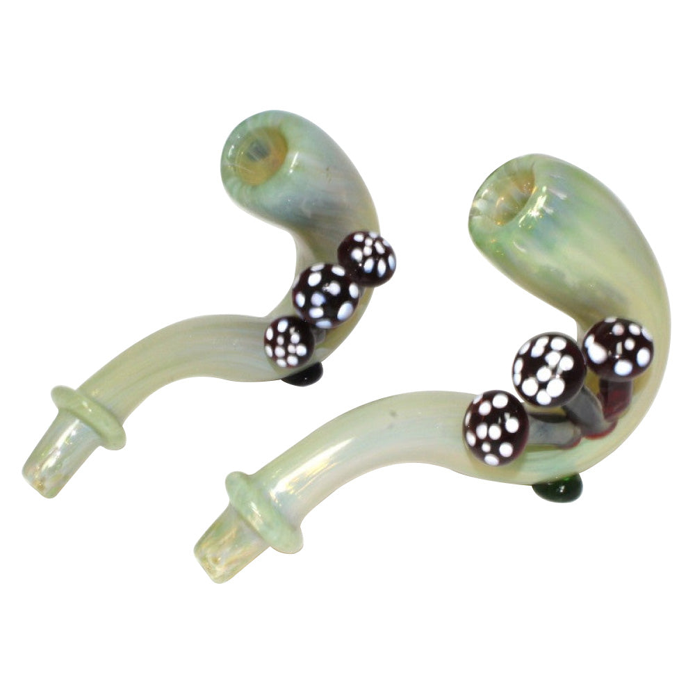 6'' 3 Mushroom Design Heavy Duty Sherlock pipe