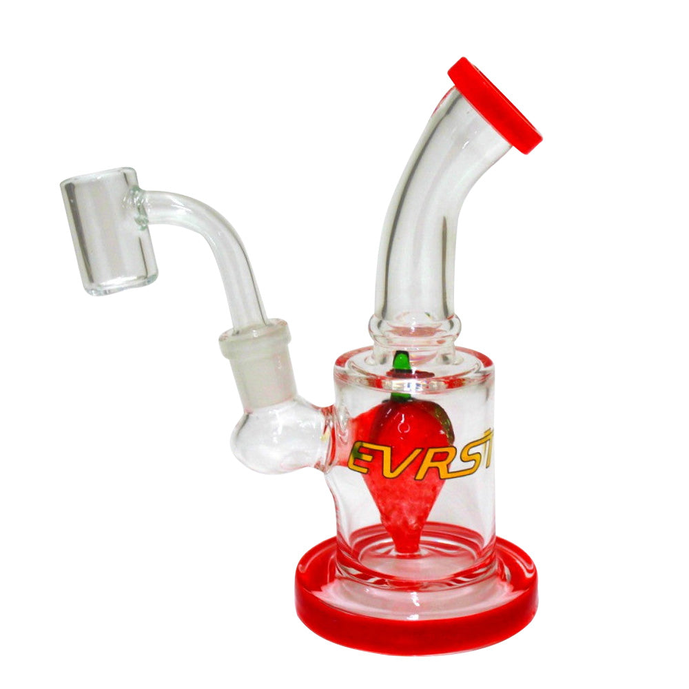 6" Evrst Fruit Perk Water Pipe with 14mm Male Banger