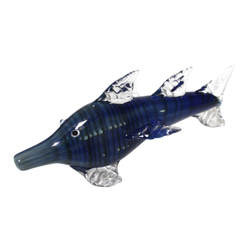 7.5'' Dolphin Glass Hand Pipe