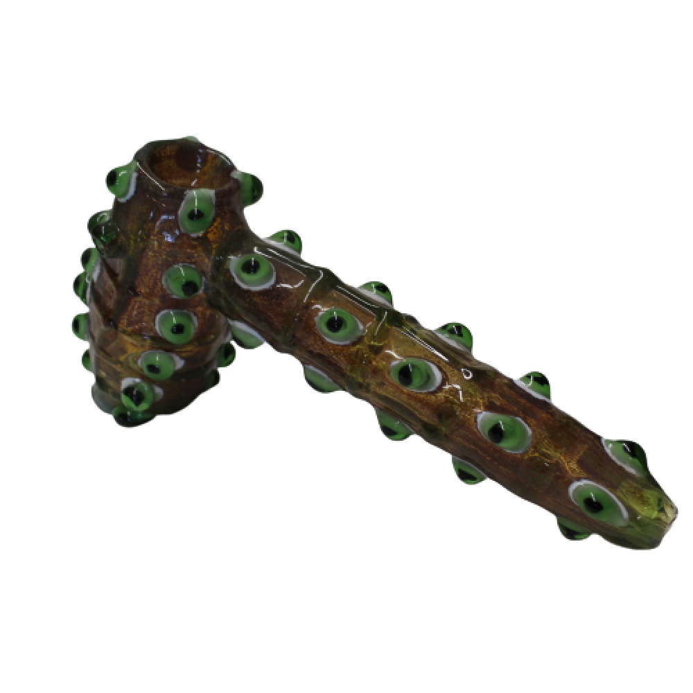 7'' Green Dot Purple Hammer Large