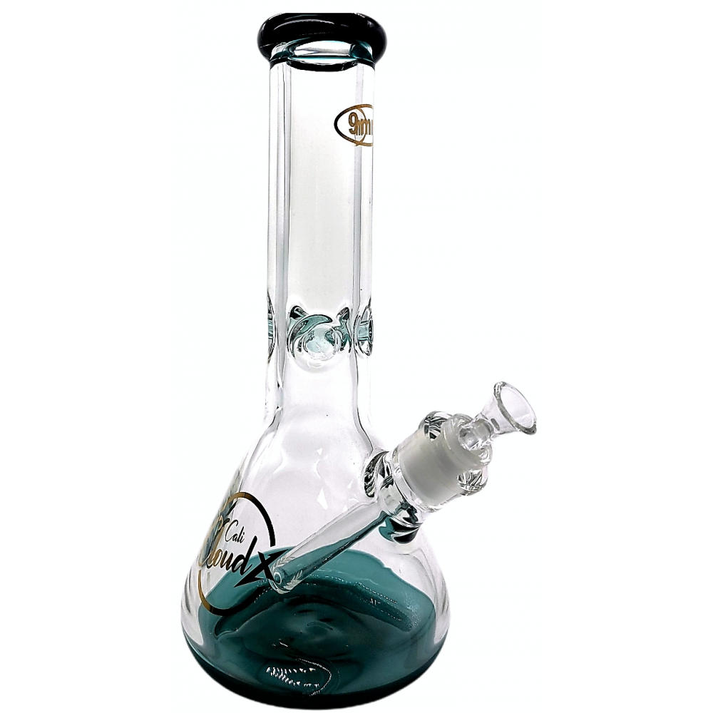 13"Colored Beaker Base 9 MM Cali cloudx Water Pipe