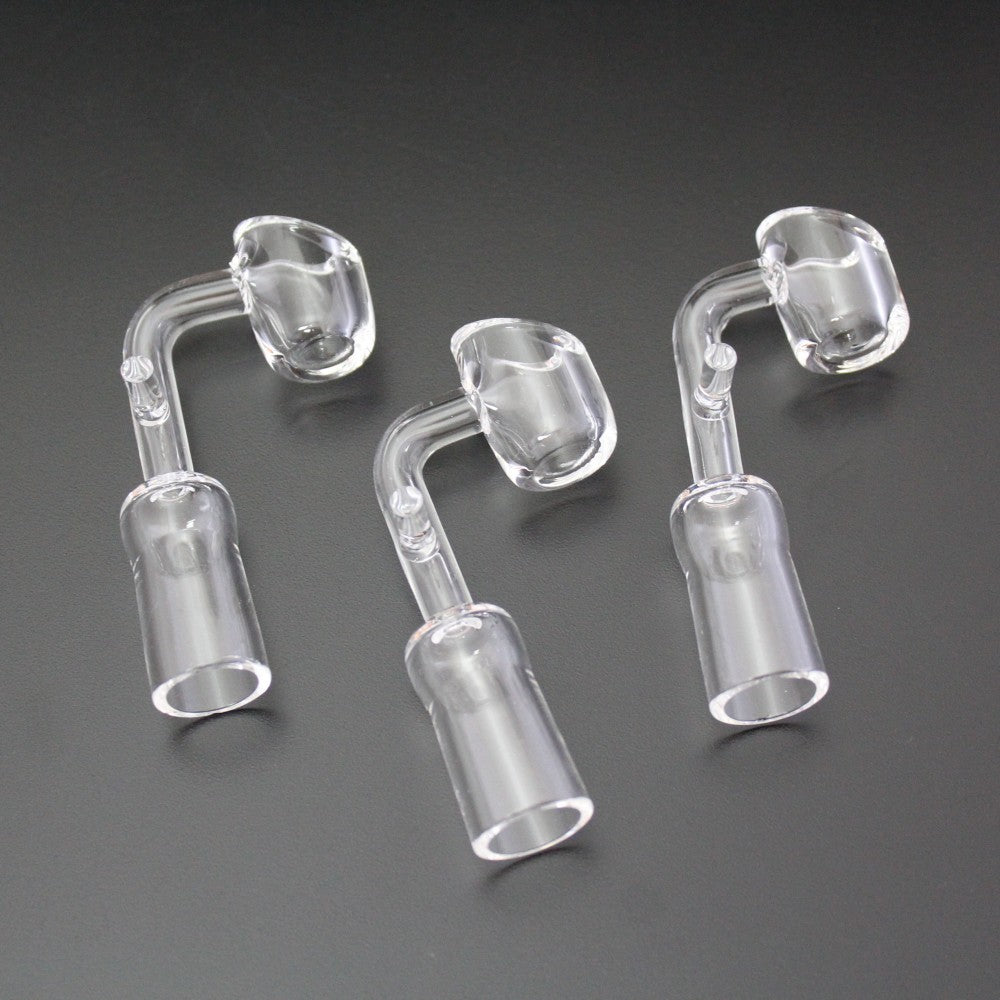 90 Degree Handled Quartz Banger 14 MM Female