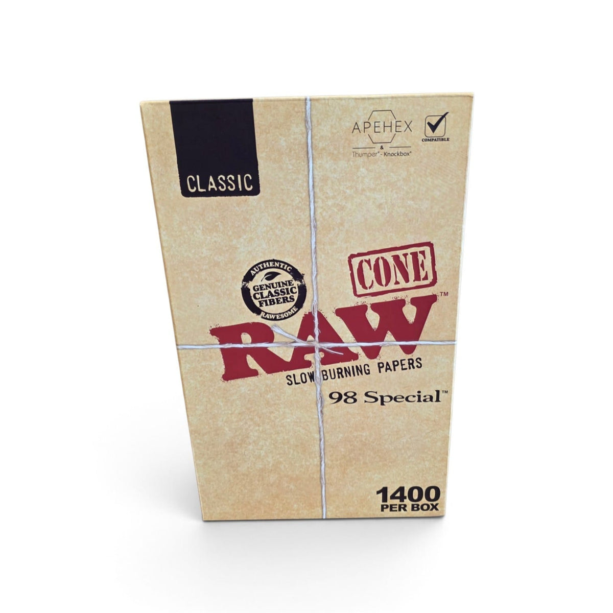 Raw Classic 98 Special 1400 Cones  Per Box