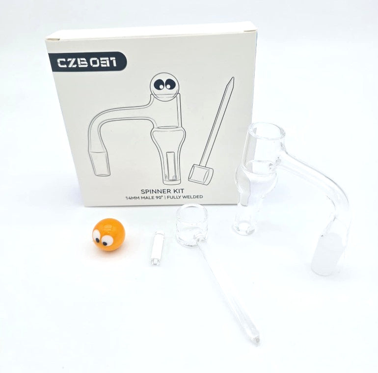 Quartz Spinner Banger Set 14MM Male