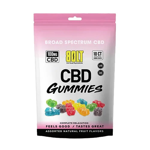 BOLT CBD Gummy Bag – 100mg 10 Count