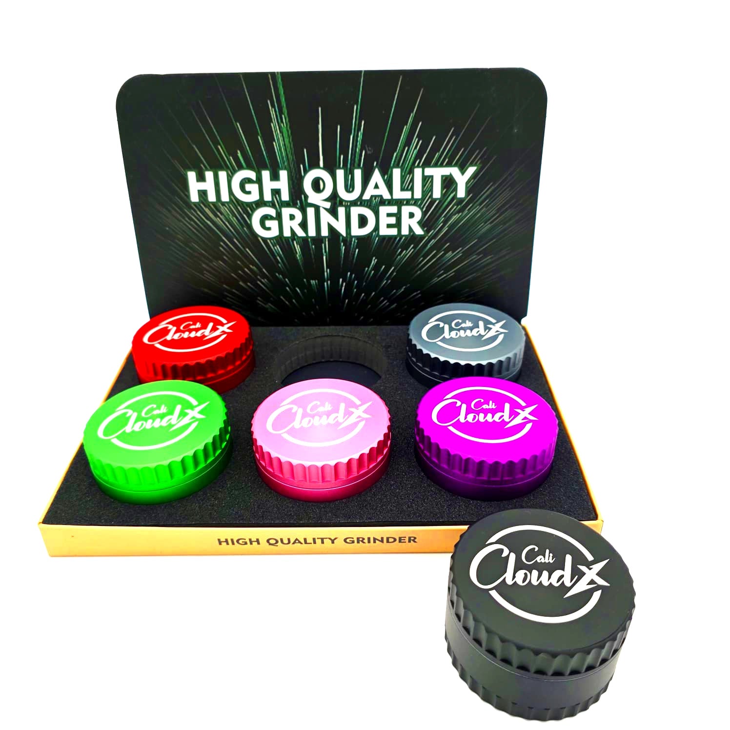 4Part Cali Cloudx Zinc Window Grinder 63mm