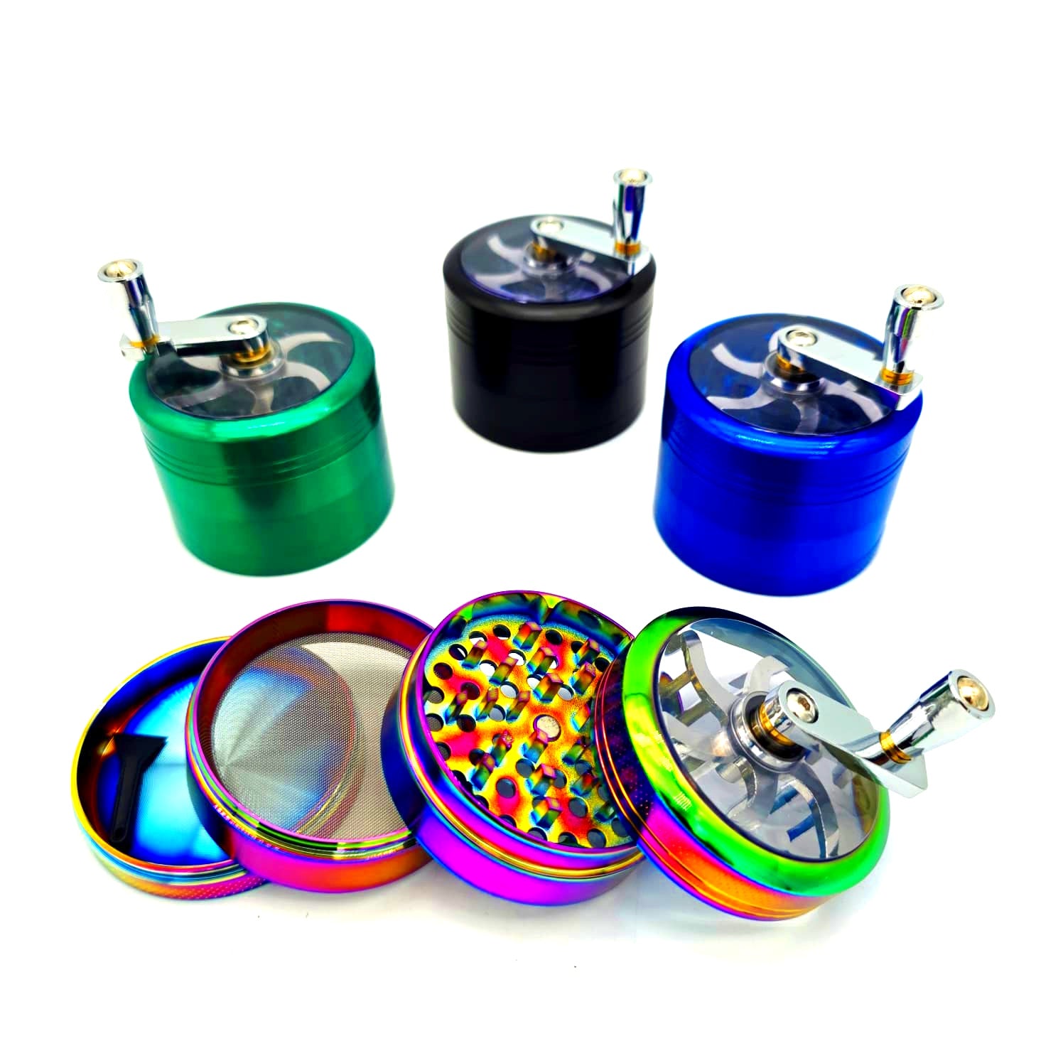 4Part Handle Grinder 63mm