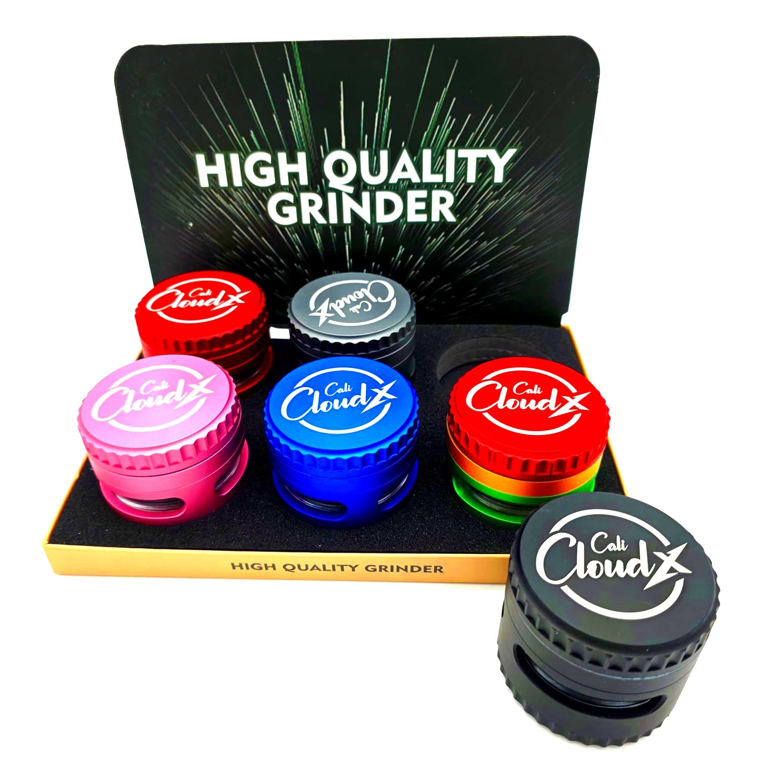 4Part Cali Cloudx Zinc Window Grinder 70mm