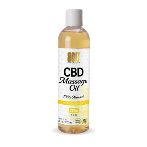 CBD Massage Oil – LemonGrass 250mg