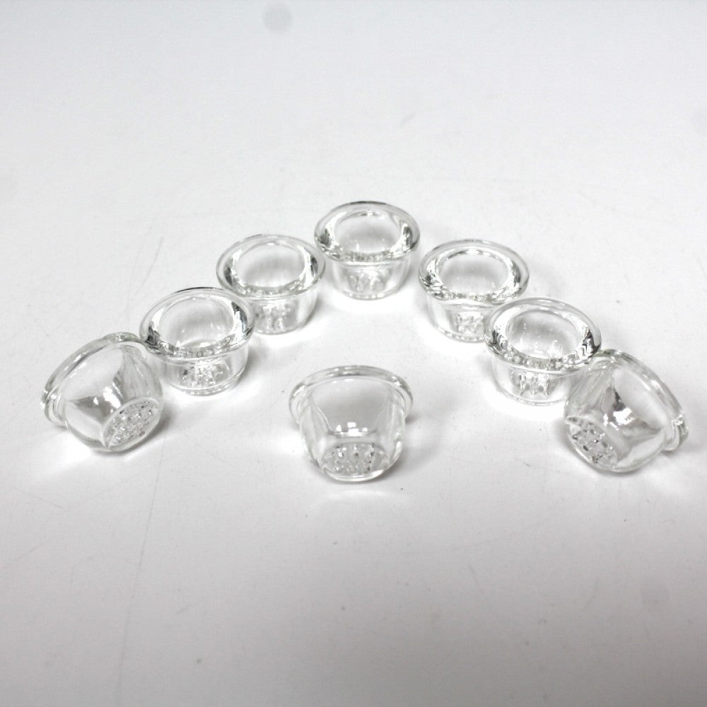 Clear  Glass  Bowl For Silicone Pipes