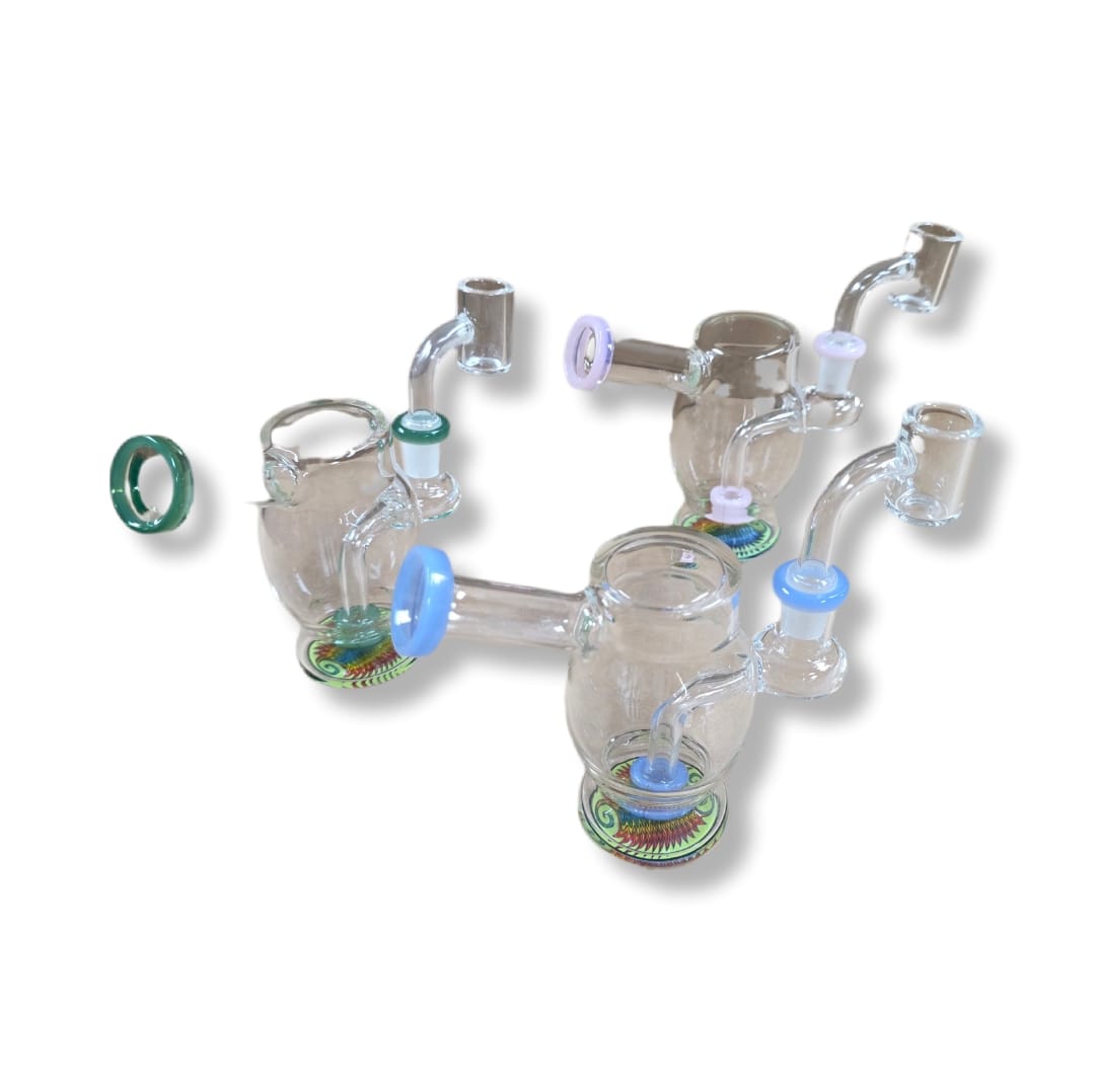 5" Side Arm Dab Rig Water Pipe G-G