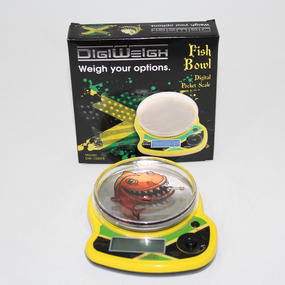 DW -1000FB Digiweight Fish Bowl Digital Pocket Scale 1000g /0.1g