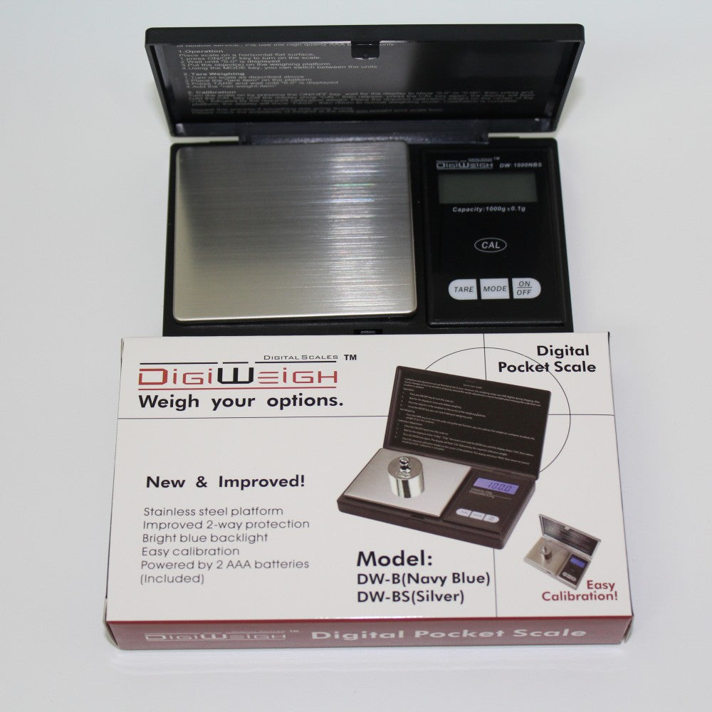 DW - BS DiGiWEIGH Digital Pocket Scale 1000g / 0.1g